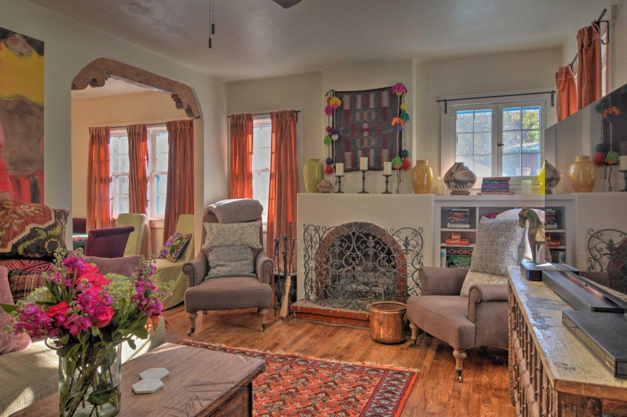 Cozy Adobe Casita 1 Mile To Santa Fe Plaza! Villa ภายนอก รูปภาพ